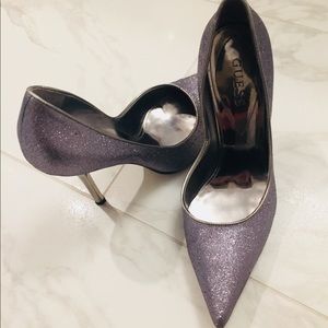 Guess sparkly pumps! Perfect for a night out!